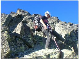 Traversée des petites aiguilles de l&#039;Argentière